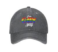 Je suis Gay et Je Tue Un Chapeau LGBTQ Gay Pride Trucker Hat Casquette de Baseball Hommes Femmes