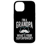 Je suis Grand-père, Quel est Ton Super Pouvoir, Nouveau Grand-père ? Coque pour iPhone 14