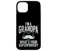 Je suis Grand-père, Quel est Ton Super Pouvoir, Nouveau Grand-père ? Coque pour iPhone 15 Plus