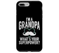 Je suis Grand-père, Quel est Ton Super Pouvoir, Nouveau Grand-père ? Coque pour iPhone 7 Plus/8 Plus