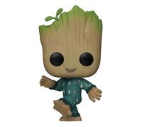 Je suis Groot Pop Figurine Vinyle Groot en Pyjama (dansant) 9 Cm Funko