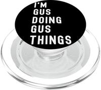 Je suis Gus Qui Fait des Choses à Gus PopSockets PopGrip pour MagSafe