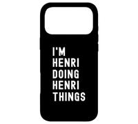 Je suis Henri Qui Fait des Choses à Henri Coque pour iPhone 17 Pro Max