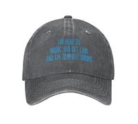 Je suis Ici pour Boire et me Faire Baiser et Je suis déjà Ivre Casquette de Camionneur Casquette de Baseball réglable délavée pour Papa
