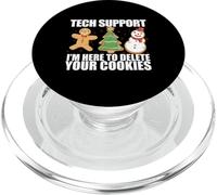 Je suis Ici pour SUPPRIMER Vos Cookies Développeurs Web Coding Meme PopSockets PopGrip pour MagSafe