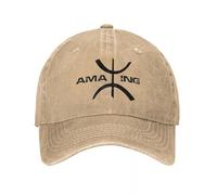 Je suis Incroyable avec Les Casquettes de Baseball Unisexes amazighes et kabyles, Les Chapeaux délavés vieillis berbères tifinagh, Les Cadeaux de Voyage en Plein air Vintage, la Casquette de Soleil
