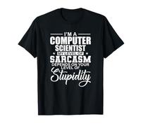 Je suis informaticien, mon niveau de sarcasme T-Shirt
