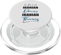 Je suis iranien et Je Fais des Choses iraniennes | Funny Iran Lover PopSockets PopGrip pour MagSafe