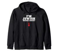 Je suis juif, Je Veux vérifier Funny Jewish Sweat à Capuche