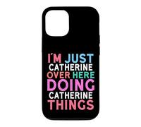 Je suis Juste Catherine Qui Fait Catherine Things Name Coque pour iPhone 12/12 Pro
