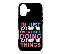 Je suis Juste Catherine Qui Fait Catherine Things Name Coque pour iPhone 17