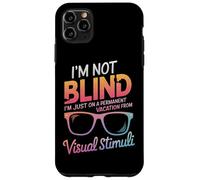 Je suis Juste en Vacances permanentes à Cause de Stimuli visuels Coque pour iPhone 11 Pro Max