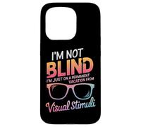 Je suis Juste en Vacances permanentes à Cause de Stimuli visuels Coque pour iPhone 15 Pro