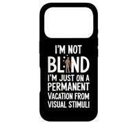 Je suis Juste en Vacances permanentes à Cause de Stimuli visuels Coque pour iPhone 17 Pro