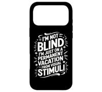 Je suis Juste en Vacances permanentes à Cause de Stimuli visuels Coque pour iPhone 17 Pro Max