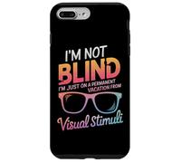 Je suis Juste en Vacances permanentes à Cause de Stimuli visuels Coque pour iPhone 7 Plus/8 Plus