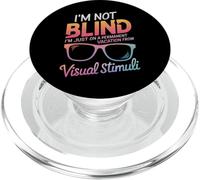 Je suis Juste en Vacances permanentes à Cause de Stimuli visuels PopSockets PopGrip pour MagSafe