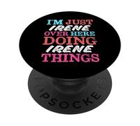 Je suis Juste Irene Qui Fait Irene Things Name PopSockets PopGrip Adhésif