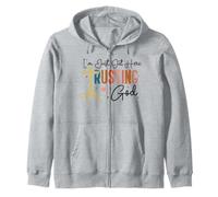 Je suis Juste là, Faisant Confiance à Dieu, à la Foi chrétienne. Sweat à Capuche