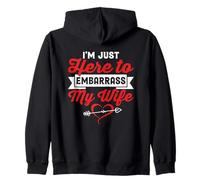Je suis Juste là pour embarrasser ma Femme Sweat à Capuche