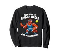 Je suis Juste Là pour Frapper des Balles Et Me Faire des Sweatshirt