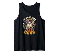 Je suis Juste là pour Halloween avec The Boos Witch Ghost Beer Débardeur