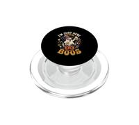 Je suis Juste là pour Halloween avec The Boos Witch Ghost Beer PopSockets PopGrip pour MagSafe