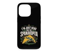 Je suis Juste là pour la Cuisine Grecque Amusante Spanakopita. Coque pour iPhone 13 Pro