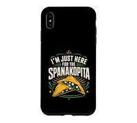 Je suis Juste là pour la Cuisine Grecque Amusante Spanakopita. Coque pour iPhone XS Max