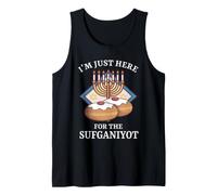 Je suis Juste là pour la drôle de Hanoukka de Sufganiyot Débardeur