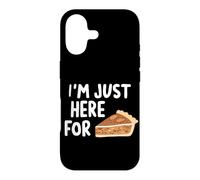 Je suis Juste là pour la Recette de Dessert du sud de la Tarte aux Noix de pécan Coque pour iPhone 17