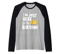 Je suis Juste là pour la Recette d'épices pour Le Plat de Riz Indien Biryani Manche Raglan