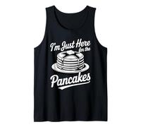 Je suis Juste là pour la soirée Pyjama de Pancakes Débardeur