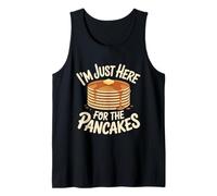 Je suis Juste là pour la soirée Pyjama de Pancakes Débardeur