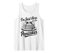Je suis Juste là pour la soirée Pyjama de Pancakes Débardeur