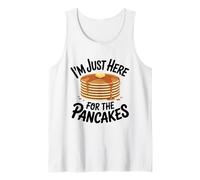 Je suis Juste là pour la soirée Pyjama de Pancakes Débardeur