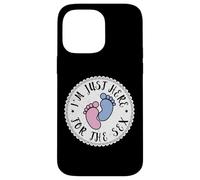 Je suis Juste là pour la soirée Sex Funny Gender Reveal Coque pour iPhone 14 Pro Max