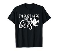 Je suis Juste là pour Le Boos Spooky Halloween Design Boo Trip T-Shirt