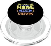 Je suis Juste là pour Le cerf-Volant - Funny Kite Flying PopSockets PopGrip pour MagSafe