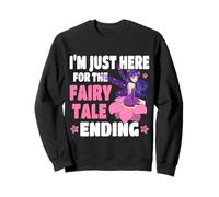 Je suis Juste là pour Le Conte de fées mettant Fin à la fée Girls Women Fairy Sweatshirt