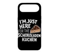 Je suis Juste là pour Le gâteau au Chocolat Allemand Schokoladenkuchen Coque pour iPhone Air