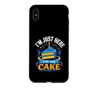 Je suis Juste là pour Le gâteau. Coque pour iPhone XS Max
