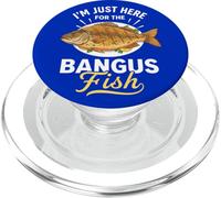 Je suis Juste là pour Le Poisson Bangus PopSockets PopGrip pour MagSafe