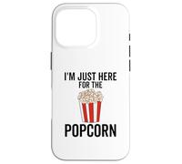 Je suis Juste là pour Le Popcorn Funny Movie Night Theater Coque pour iPhone 16 Pro