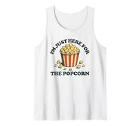 Je suis Juste là pour Le Popcorn Movie Theater Popcorn Débardeur