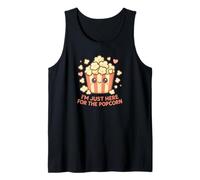 Je suis Juste là pour Le Popcorn Movie Theater Popcorn Débardeur