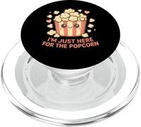 Je suis Juste là pour Le Popcorn Movie Theater Popcorn PopSockets PopGrip pour MagSafe