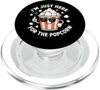 Je suis Juste là pour Le Popcorn Movie Theater Popcorn PopSockets PopGrip pour MagSafe