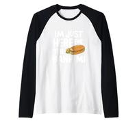 Je suis Juste là pour Le Sandwich vietnamien Banh Mi Banh Mi Manche Raglan
