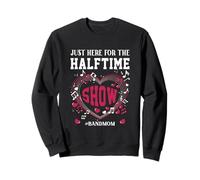 Je suis Juste là pour Le Spectacle de mi-Temps du Groupe Mom Music Saying Sweatshirt